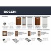 Bocchi Baveno Uno Dual-Mount Workstation Fireclay 27 in. Single Bowl 2-hole Kitchen Sink in Matte White 1633-002-0132